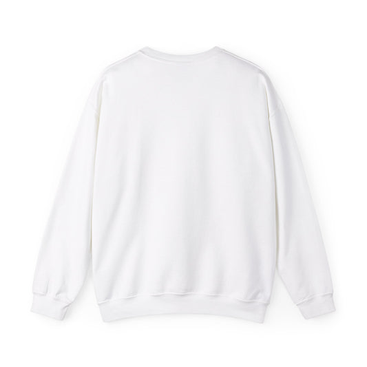Unisex Heavy Blend Eye Trek Crewneck Sweatshirt - White